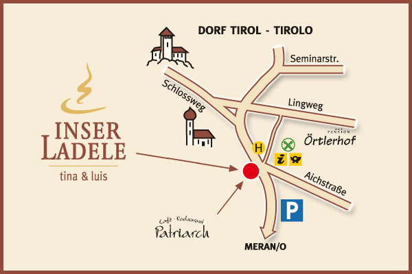 Inser Ladele - Dorf Tirol / Tirolo
